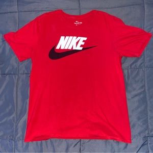 Nike Red Logo Tee